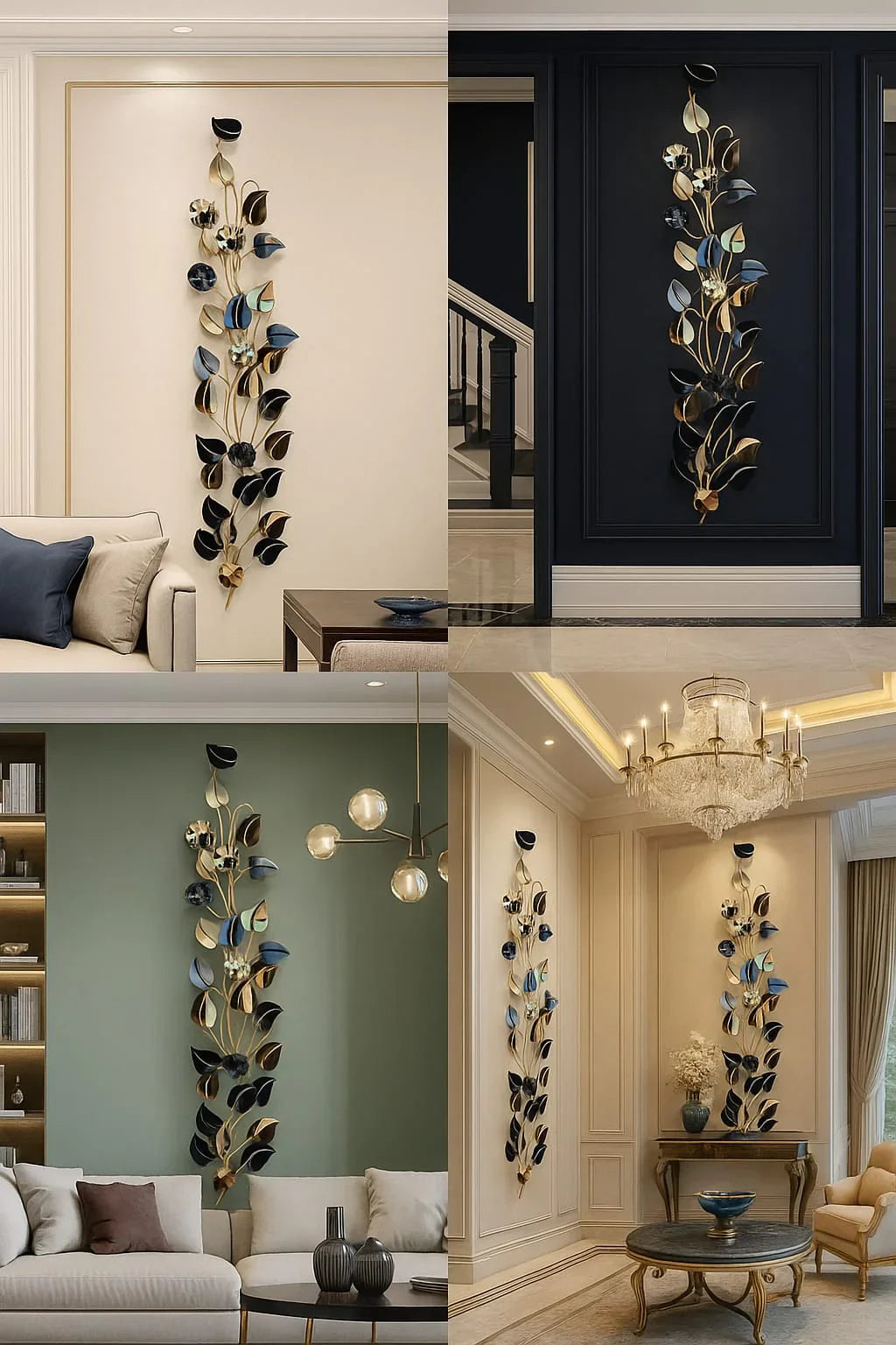 Metal Wall Clock Style 54
